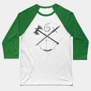 Dungeons & Dragons Weapons Baseball T-Shirt